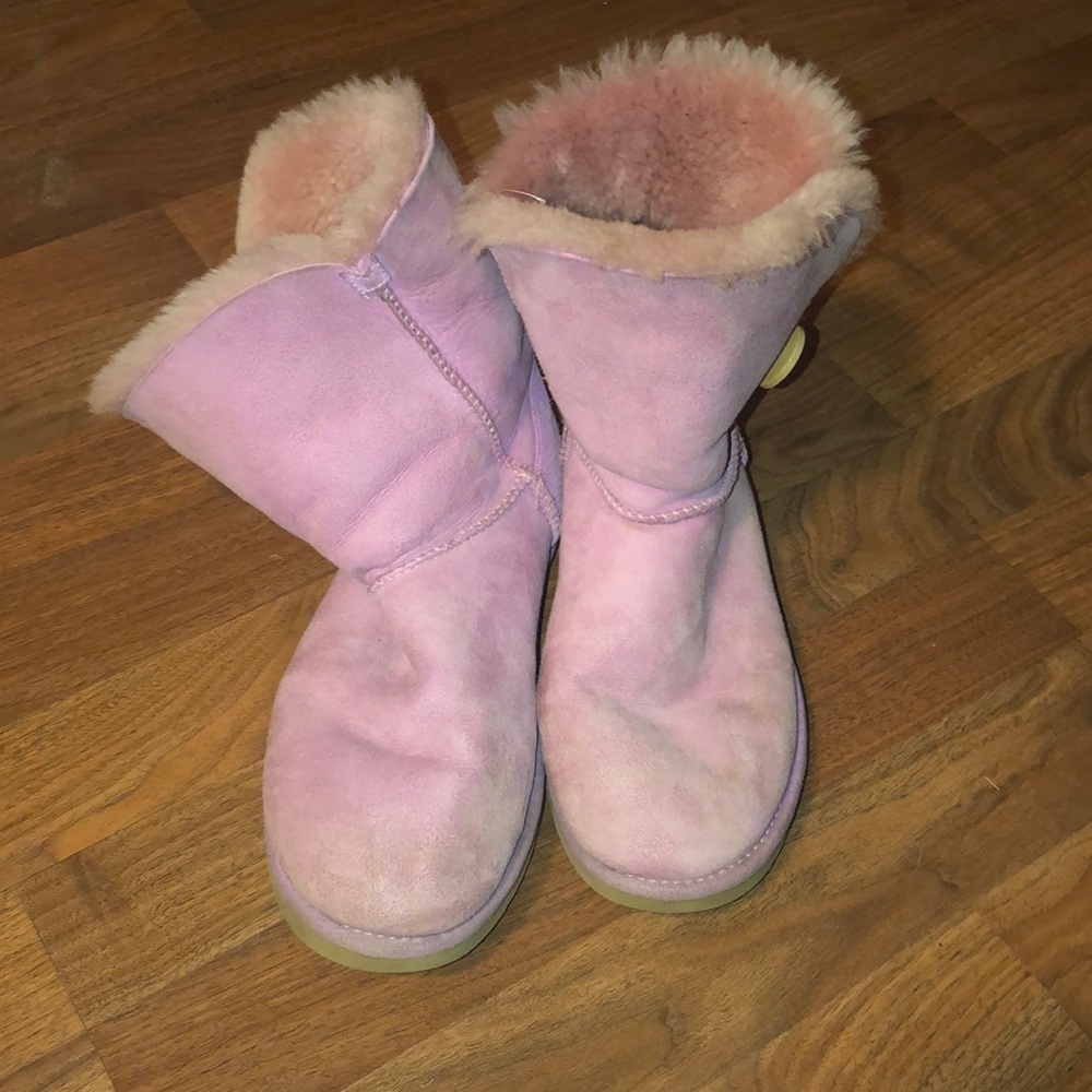 Ugg button low boots